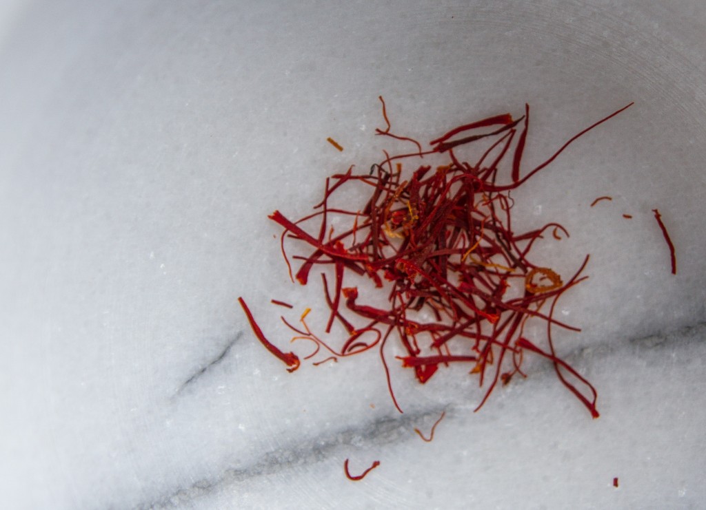 Saffron comes from the stigmas of the Saffron Crocus and is the most expensive spice in the world!