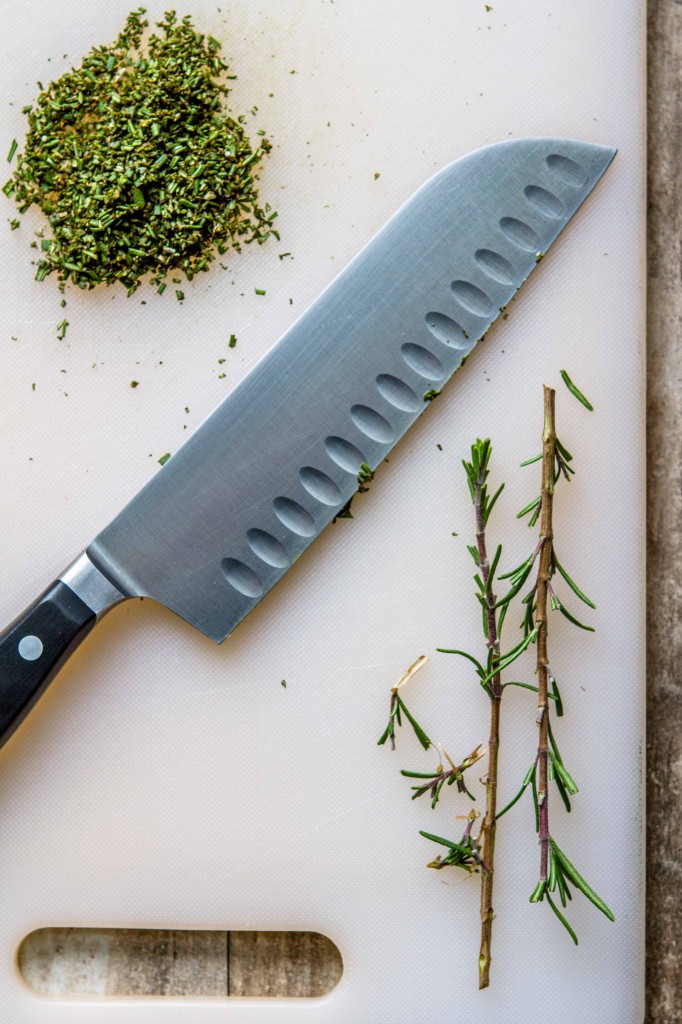 mince your rosemary